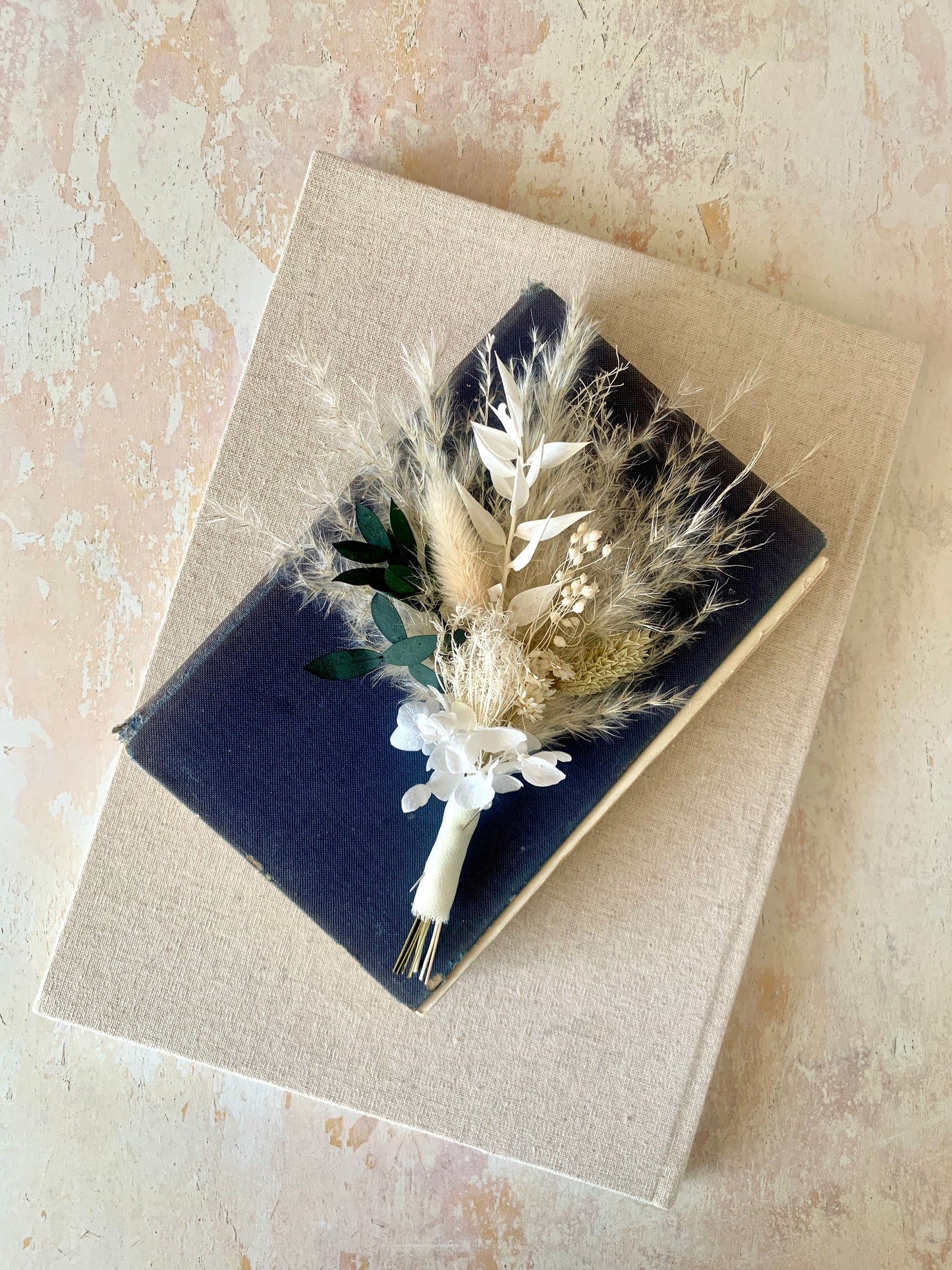 Carbis Bay Dried Flower Buttonhole
