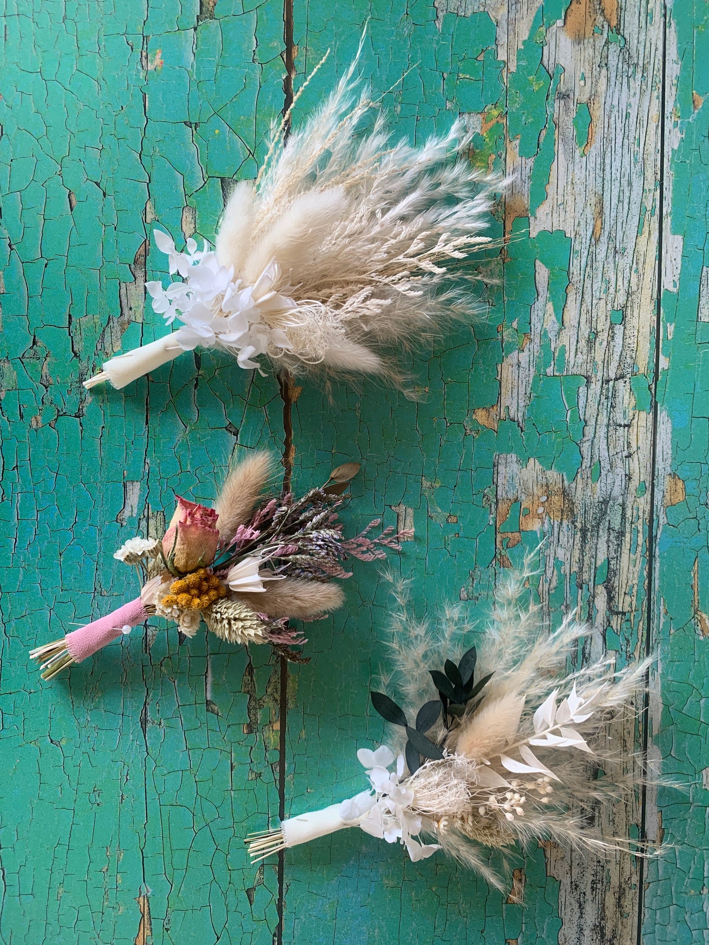 Carbis Bay Dried Flower Buttonhole