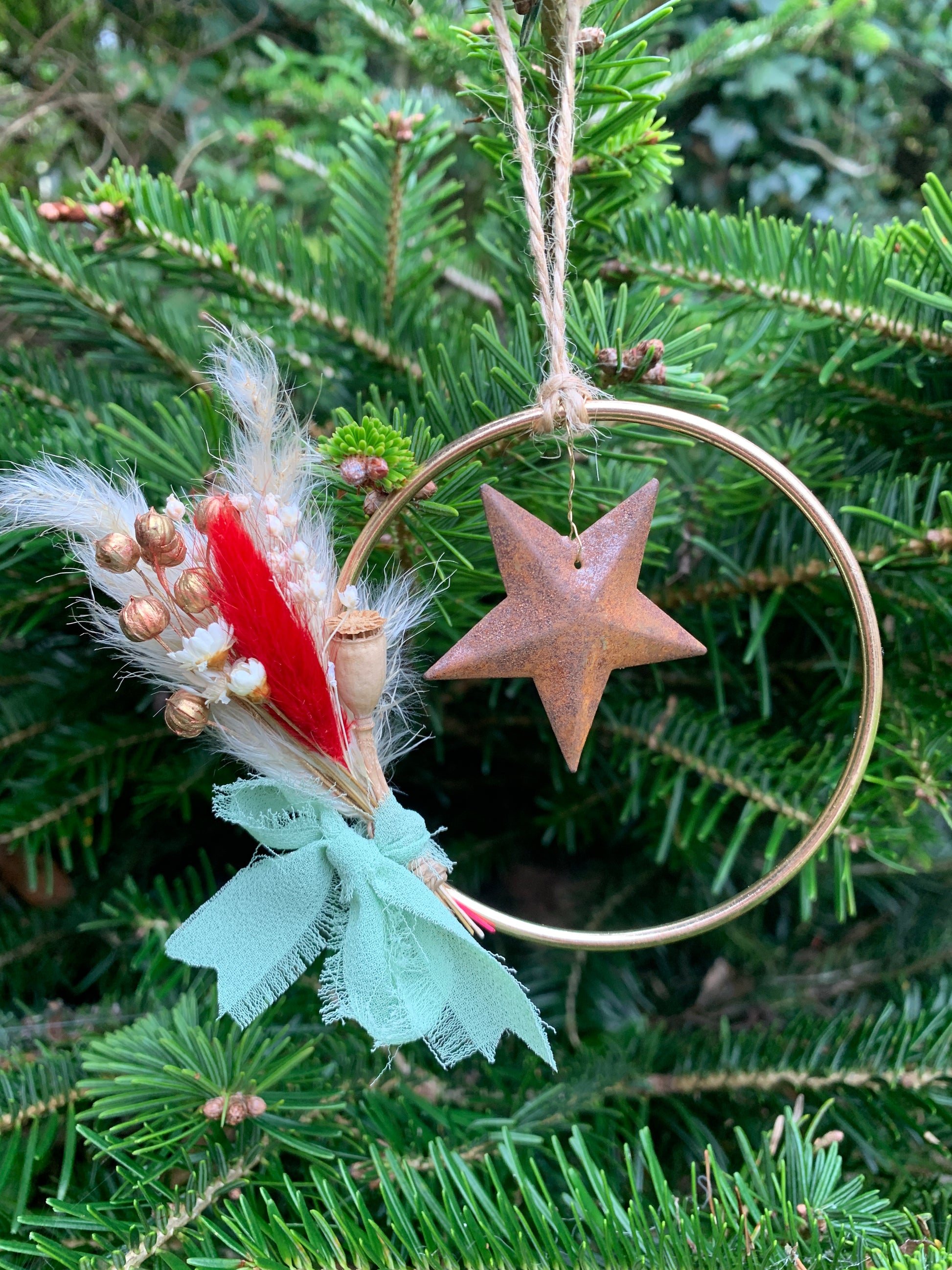 Hand Crafted Traditional Christmas Tree Decor
