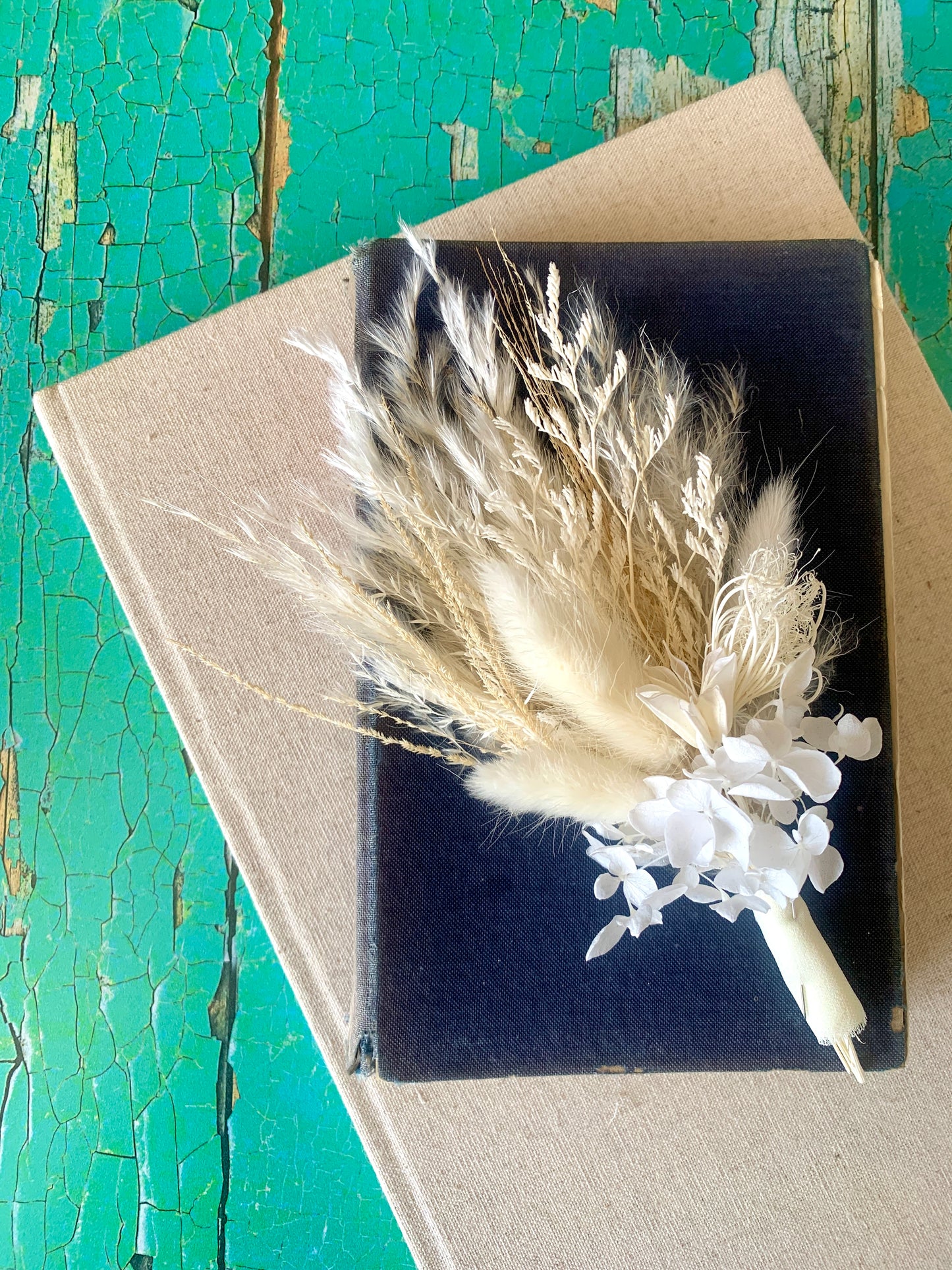 St Ives Dried Flower Buttonhole