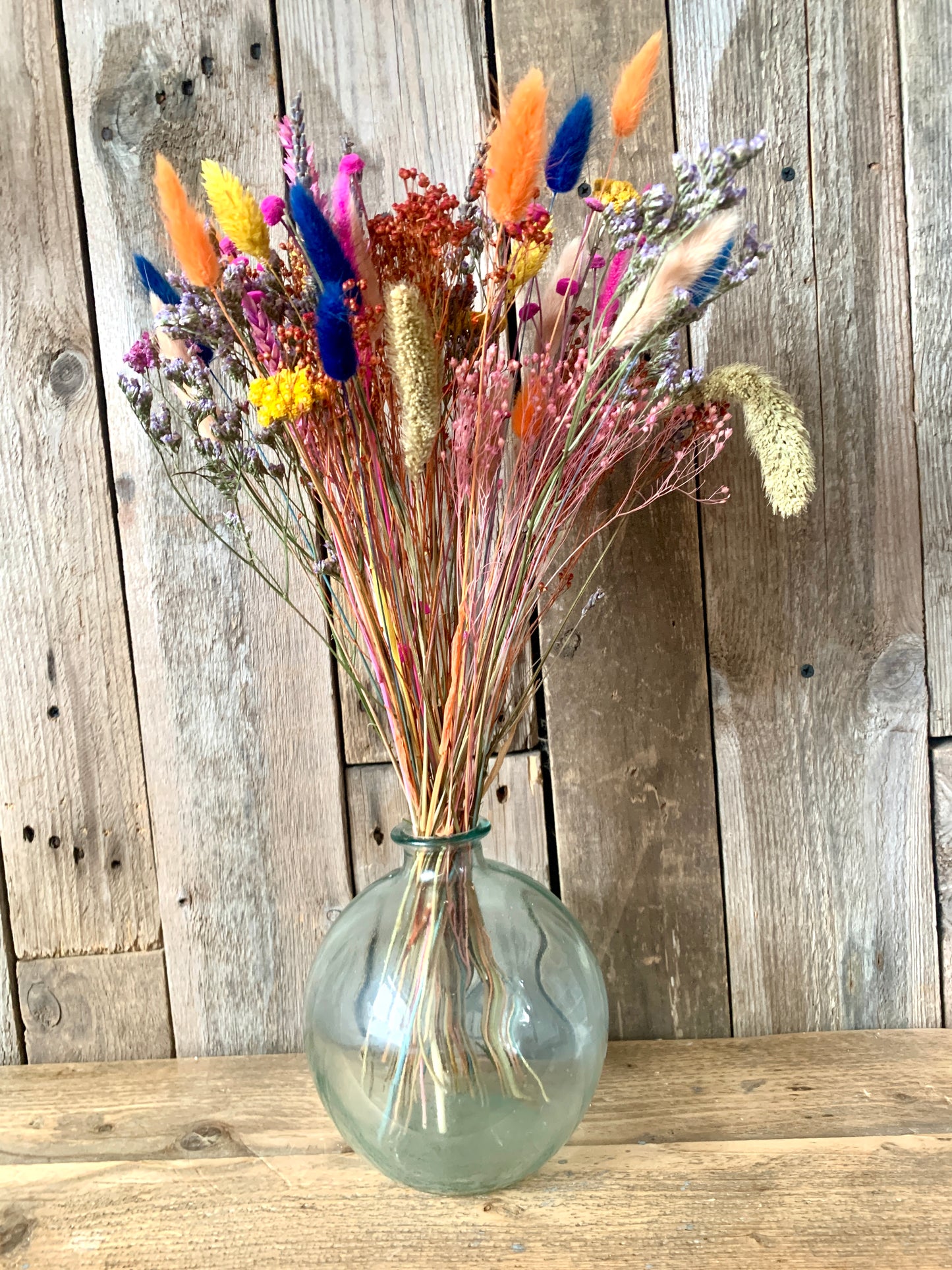 Porthmeor Sunset Large Dried Flower Bouquet Long Stems