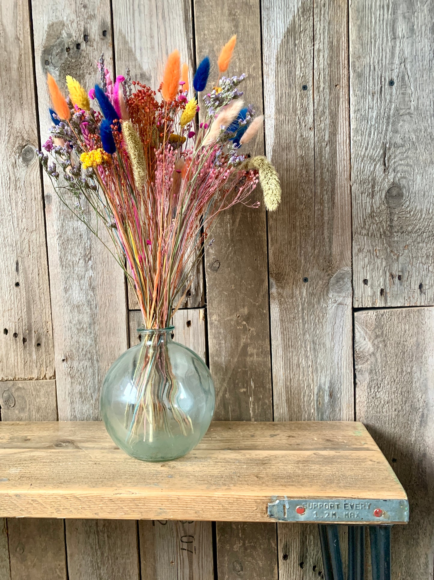 Porthmeor Sunset Large Dried Flower Colourful Bouquet 