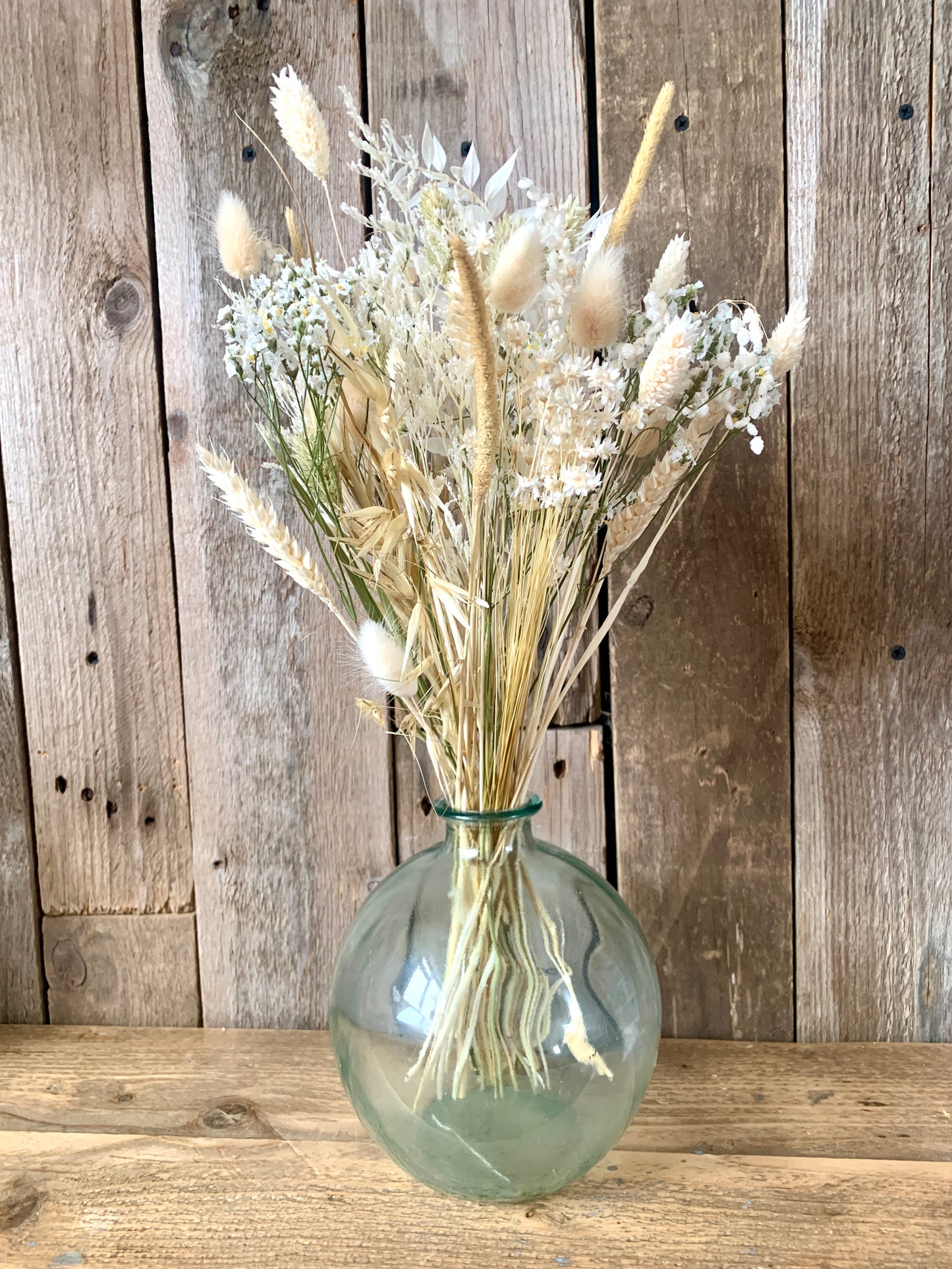 Porthminster Shoreline Large Dried Flower Bouquet Whites Neutrals