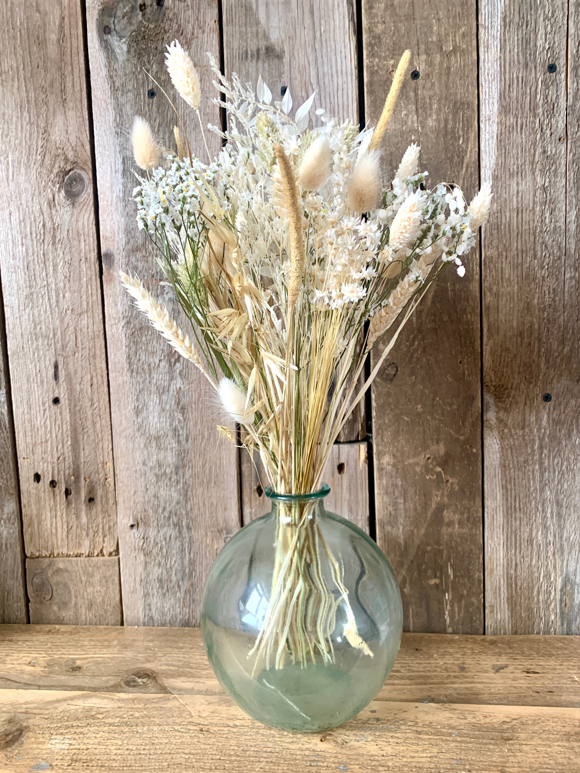 Porthminster Shoreline Large Dried Flower Bouquet Whites Neutrals